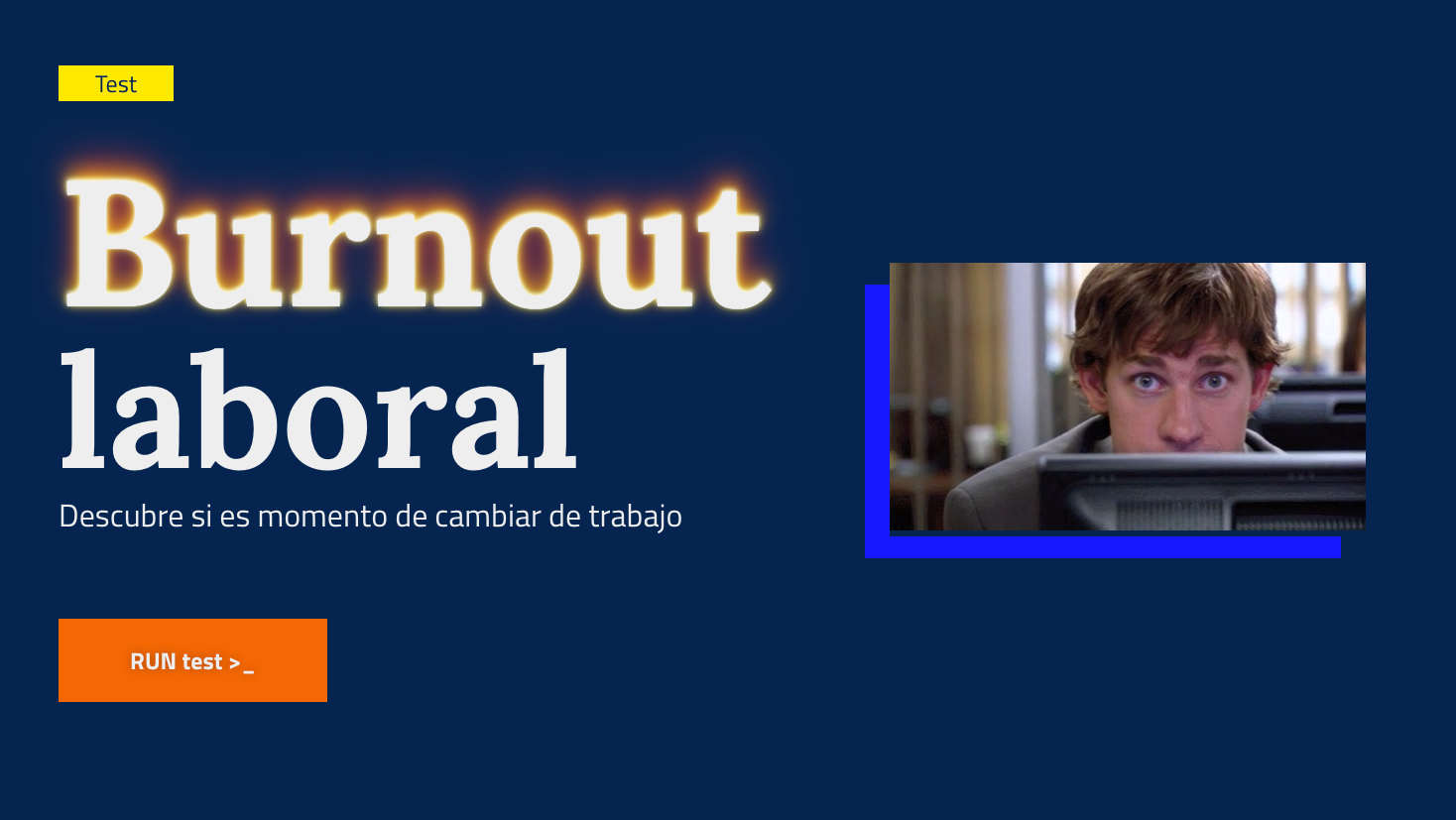 test burnout laboral